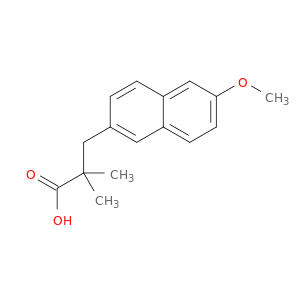 3-(6-methoxynaphthalen-2-yl)-2,2-dimethylpropanoic acid