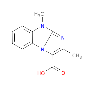 9H-Imidazo[1,2-a]benzimidazole-3-carboxylicacid, 2,9-dimethyl-