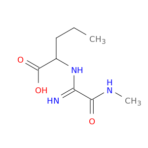 Pentanoic acid, [[1-imino-2-(methylamino)-2-oxoethyl]amino]-