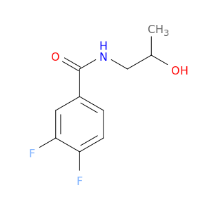 3,4-二氟-N-(2-羟基丙基)苯甲酰胺