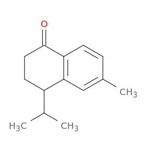 1(2H)-Naphthalenone, 3,4-dihydro-6-methyl-4-(1-methylethyl)-