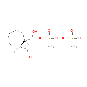 1,2-Cycloheptanedimethanol, dimethanesulfonate, trans-