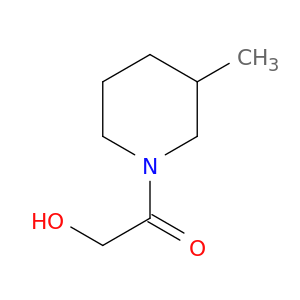 2-Hydroxy-1-(3-methylpiperidin-1-yl)ethan-1-one