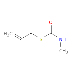 Carbamothioic acid, methyl-, S-2-propenyl ester