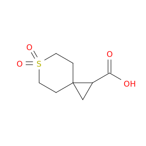 6,6-Dioxo-6lambda6-thiaspiro[2.5]octane-1-carboxylic acid