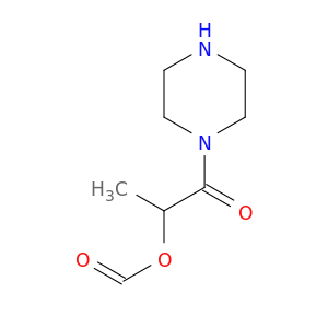 1-METHYL-2-OXO-2-PIPERAZIN-1-YLETHYL FORMATE