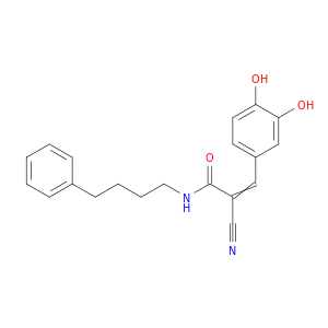 (E)-2-氰基-3-(3,4-二羟基苯基)-N-(4-苯基丁基)丙烯酰胺