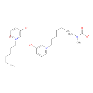 Pyridinium,3-[[(dimethylamino)carbonyl]oxy]-1-hexyl-, bromide (1:1)