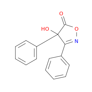 5(4H)-Isoxazolone, 4-hydroxy-3,4-diphenyl-