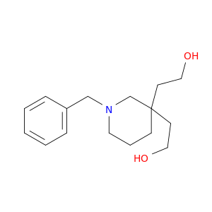 3,3-Piperidinediethanol, 1-(phenylmethyl)-