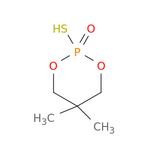 1,3,2-Dioxaphosphorinane, 2-mercapto-5,5-dimethyl-, 2-oxide