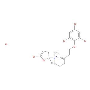 (5-BROMO-2-FURFURYL)DIMETHYL(6-(2,4,6-TRIBROMOPHENOXY)HEXYL)AMMONIUM BROMIDE