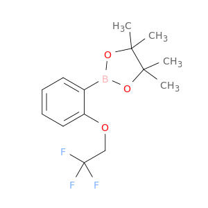 1,3,2-Dioxaborolane,4,4,5,5-tetramethyl-2-[2-(2,2,2-trifluoroethoxy)phenyl]-