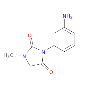3-(3-Aminophenyl)-1-methylimidazolidine-2,4-dione