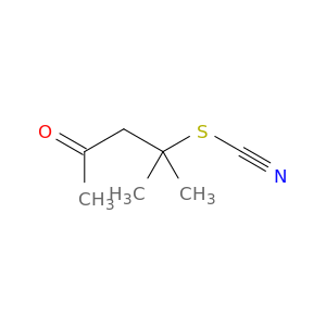 Thiocyanic acid,1,1-dimethyl-3-oxobutyl ester