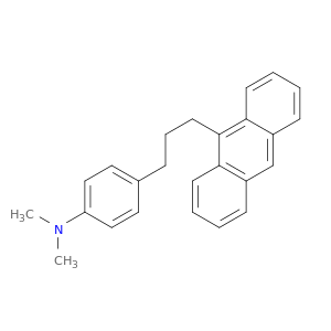 Benzenamine, 4-[3-(9-anthracenyl)propyl]-N,N-dimethyl-