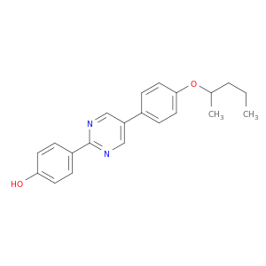 Phenol, 4-[5-[4-(1-methylbutoxy)phenyl]-2-pyrimidinyl]-