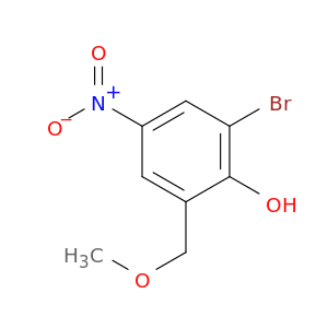 Phenol, 2-bromo-6-(methoxymethyl)-4-nitro-