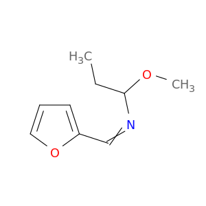 1-Propanamine, N-(2-furanylmethylene)-1-methoxy-