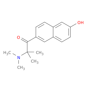 1-Propanone, 2-(dimethylamino)-1-(6-hydroxy-2-naphthalenyl)-2-methyl-
