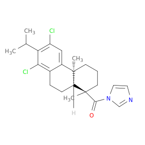 [(1R,4aS,10aS)-6,8-dichloro-1,4a-dimethyl-7-propan-2-yl-2,3,4,9,10,10a-hexahydrophenanthren-1-yl]-imidazol-1-yl-methanone