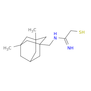 ETHANIMIDAMIDE, N-[(3,5-DIMETHYLTRICYCLO[3.3.1.13,7]DEC-1-YL)METHYL]-2-MERCAPTO-