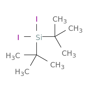 Silane, bis(1,1-dimethylethyl)diiodo-