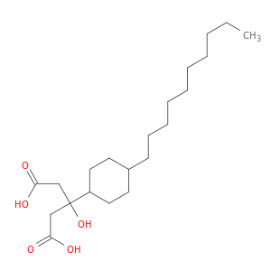 Pentanedioic acid, 3-(4-decylcyclohexyl)-3-hydroxy-
