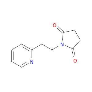 2,5-Pyrrolidinedione, 1-[2-(2-pyridinyl)ethyl]-