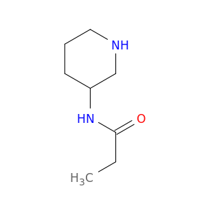 N-(piperidin-3-yl)propanamide