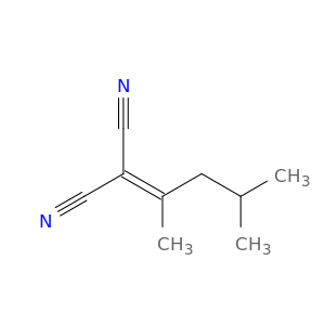 2-(4-methylpentan-2-ylidene)propanedinitrile