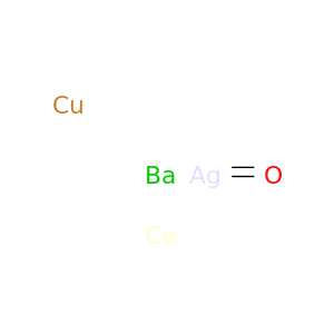 Barium cerium copper silver oxide