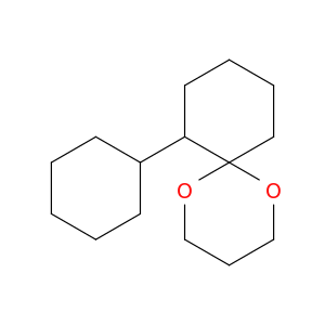 1,5-Dioxaspiro[5.5]undecane, 7-cyclohexyl-