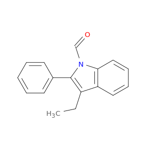 1H-Indole-1-carboxaldehyde, 3-ethyl-2-phenyl-