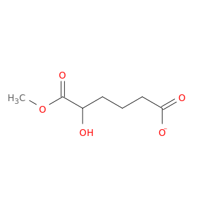 Hexanedioic acid, 2-hydroxy-, 1-methyl ester