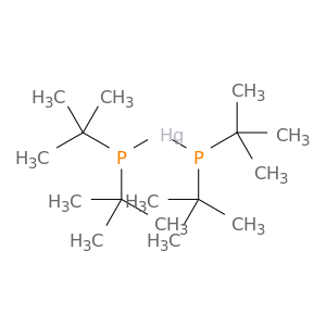 Mercury, bis[bis(1,1-dimethylethyl)phosphino]-