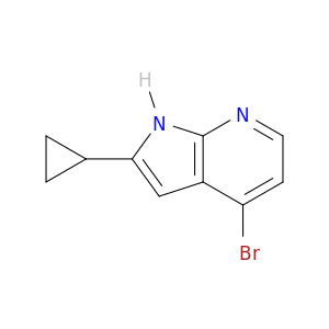 4-溴-2-环丙基-1H-吡咯并[2,3-b]吡啶