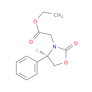 3-Oxazolidineacetic acid, 2-oxo-4-phenyl-, ethyl ester, (R)-
