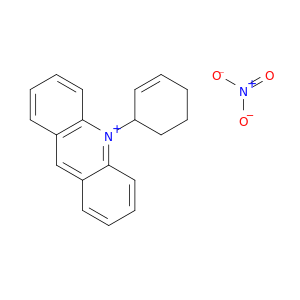 Acridinium, 10-(2-cyclohexen-1-yl)-, nitrate