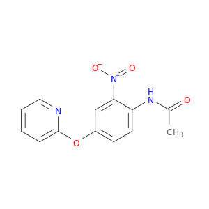 Acetamide, N-[2-nitro-4-(2-pyridinyloxy)phenyl]-
