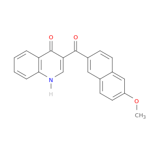4(1H)-Quinolinone, 3-[(6-methoxy-2-naphthalenyl)carbonyl]-