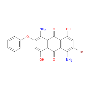 9,10-Anthracenedione, 1,5-diamino-2-bromo-4,8-dihydroxy-6-phenoxy-