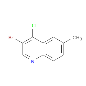 3-Bromo-4-chloro-6-methylquinoline