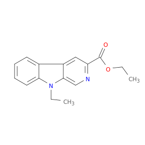 9H-Pyrido[3,4-b]indole-3-carboxylic acid, 9-ethyl-, ethyl ester