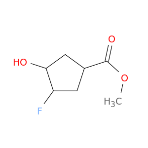 Methyl 3-fluoro-4-hydroxycyclopentanecarboxylate