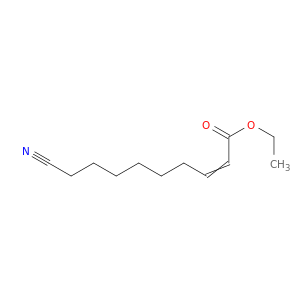 2-Nonenoic acid, 9-cyano-, ethyl ester