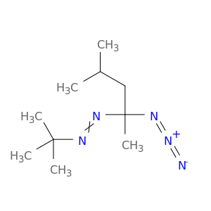 Diazene, (1-azido-1,3-dimethylbutyl)(1,1-dimethylethyl)-