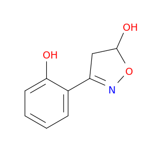 5-Isoxazolol, 4,5-dihydro-3-(2-hydroxyphenyl)-