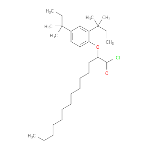 Tetradecanoyl chloride, 2-[2,4-bis(1,1-dimethylpropyl)phenoxy]-