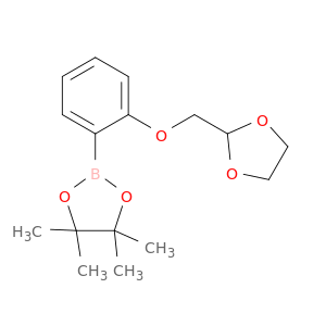 1,3,2-Dioxaborolane,2-[2-(1,3-dioxolan-2-ylmethoxy)phenyl]-4,4,5,5-tetramethyl-